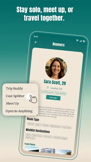 Roamate Screenshot 3