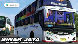 Mod Bussid Sinar Jaya Screenshot 1
