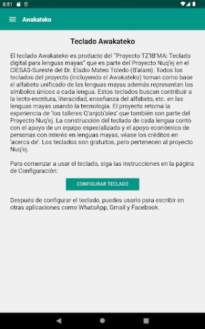 Teclado Awakateko Screenshot 3