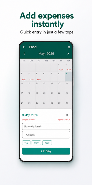 Expense Tracker Offline Screenshot 1