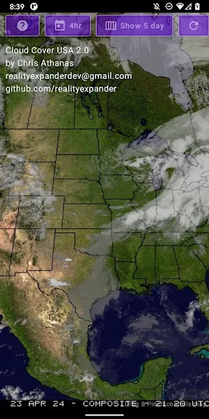 Cloud Cover USA 2 Screenshot 2