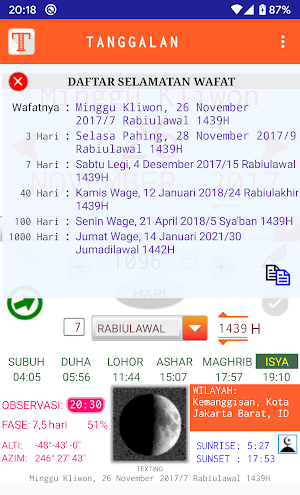 Tanggalan Screenshot 3
