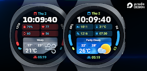 PRADO 94 Weather Watch Face Screenshot 0