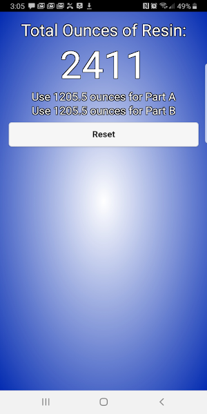 Best Coat Resin Calculator - F Screenshot 3