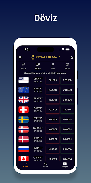 Katfarlar Döviz Screenshot 1