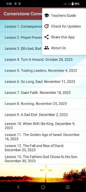 Cornerstone Connections Lesson Screenshot 0