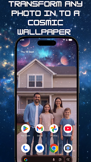 Space: Wallpapers by AI Screenshot 1