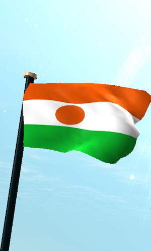 Niger Flag 3D Live Wallpaper Screenshot 0