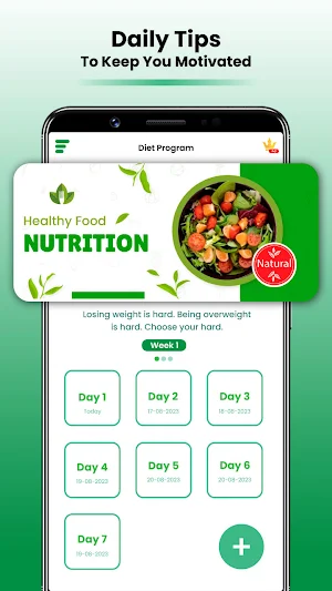 Diet - Weight Loss Meal Plan Screenshot 1
