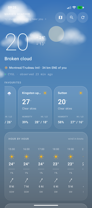 Marek's Weather Screenshot 3