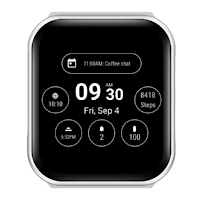 Pixel Slick Watch Face