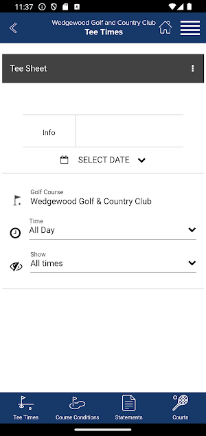 Wedgewood Golf & Country Club screenshot 2
