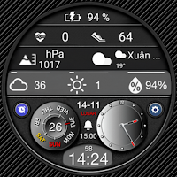 N-SPORT675 Hybird WearOS Face