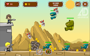 ALIEN DEFENSE LINE Screenshot 1