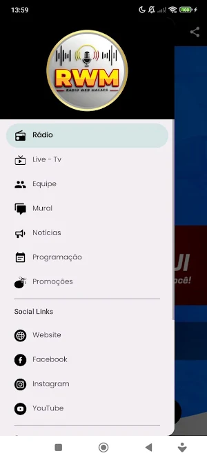 Rádio Web Macapá Screenshot 1