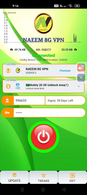 NAEEM 8GVPN Screenshot 2