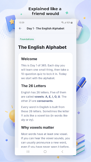 EWA 365 - Learn English Daily Screenshot 2