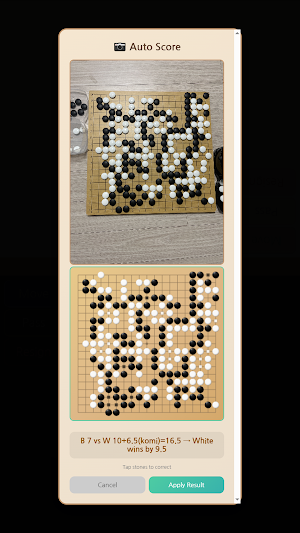 Baduk Timer - AI Auto Score Screenshot 2
