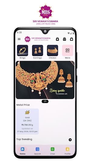 Sri Venkateswara Jewellery MBS Screenshot 0