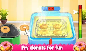 Donuts Factory Game For Girls: Donuts Cooking Game Screenshot 1