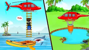 Rescue Flying Plane Simulator Screenshot 1