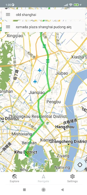 Shanghai China Offline Map Screenshot 1