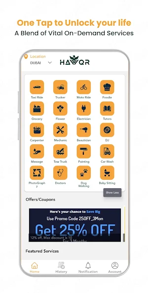 HAWQR Screenshot 2