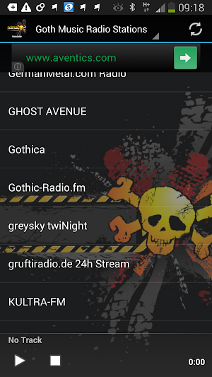 Goth Music Radio Stations Screenshot 3