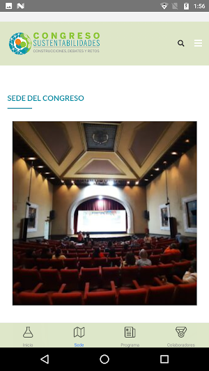 Congreso Sustentabilidad UNAM Screenshot 1