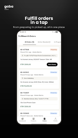 Gaba Seller Screenshot 1