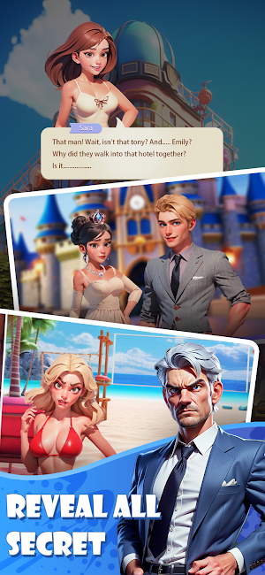 Sara's Secret: Merge&Makeover Screenshot 1