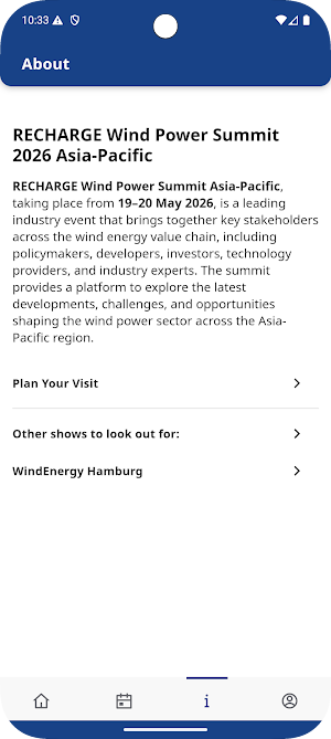 RECHARGE Wind Power Summit Screenshot 3