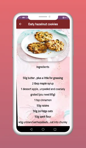 Healthy Sweet Snack Screenshot 1
