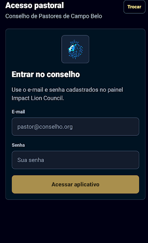 Conselho de Pastores Screenshot 1