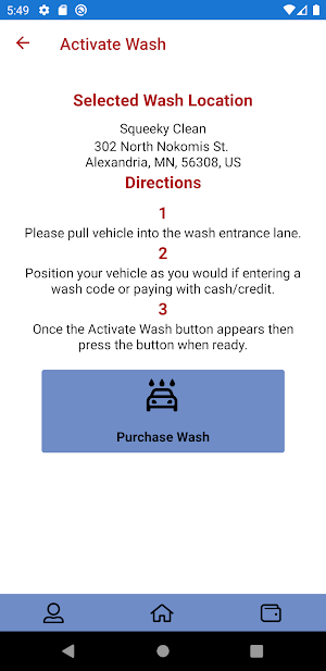 Squeeky Clean Car Wash Screenshot 2