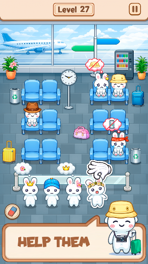 Sit Down Please: Puzzle Game Screenshot 2