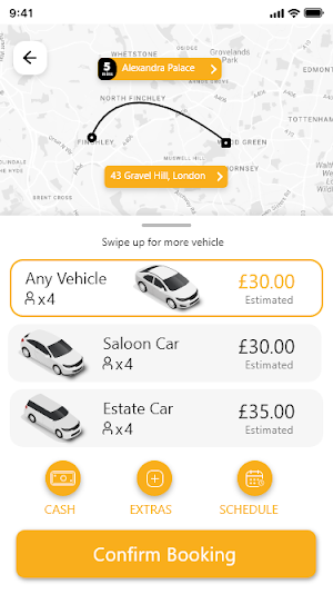 Alexandra Palace Minicabs Screenshot 3