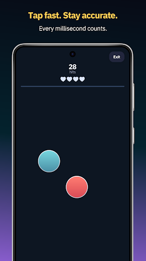 Reaction Time Test: NeuroDash Screenshot 0