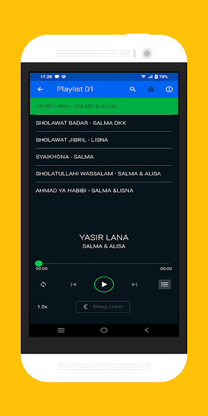 Sholawat qasidah Mp3 Offline Screenshot 3