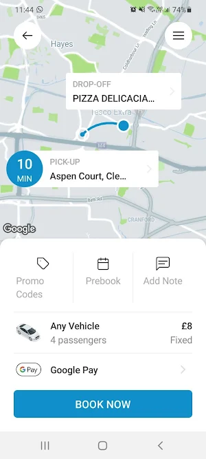 Direct Airport Transfers Screenshot 2