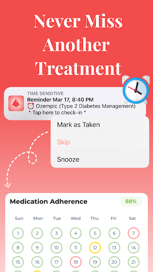 Diabetes Tracker Screenshot 2