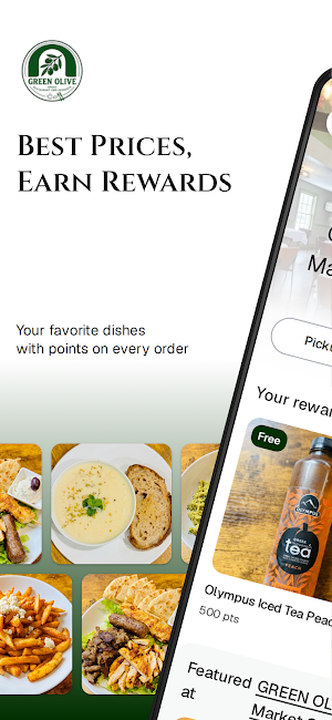 GREEN OLIVE To Go Screenshot 0
