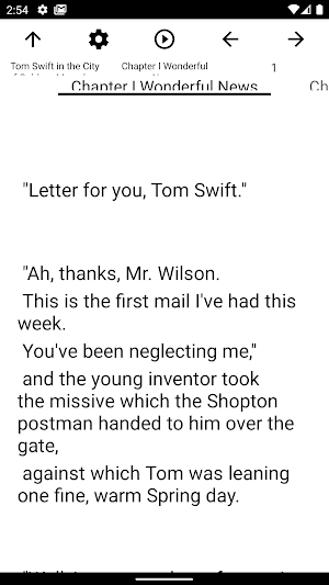 Book, Tom Swift in the City.. Screenshot 1