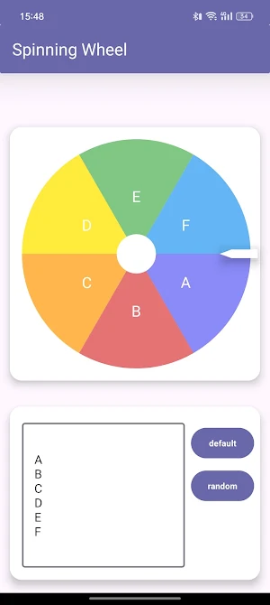 Spinning Wheel - Vòng Quay Screenshot 1