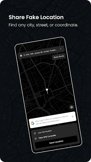 GeoShift – Fake GPS Location Screenshot 0