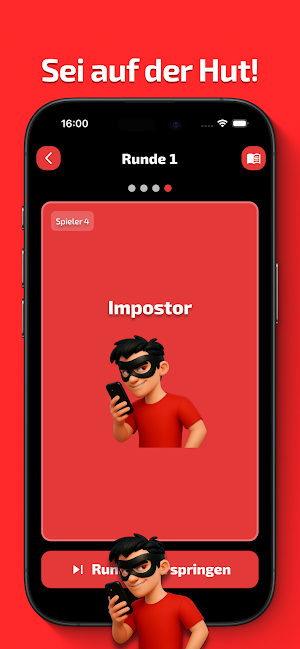 Imposter - Hochstapler Spiel Screenshot 2
