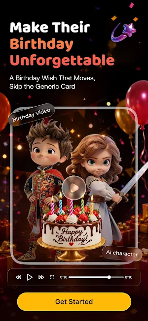 FictoWish: Birthday Wishes Screenshot 0