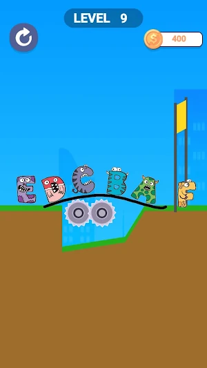 Alphabet Draw Lines Screenshot 2