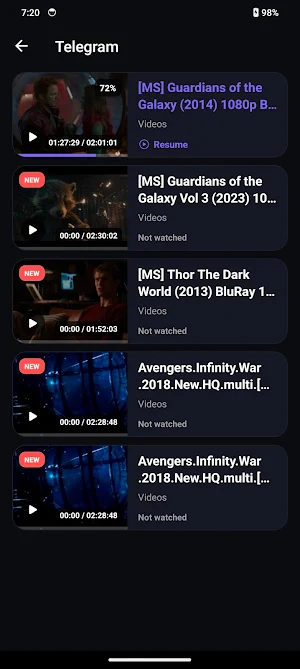 MKP Video Player Screenshot 1