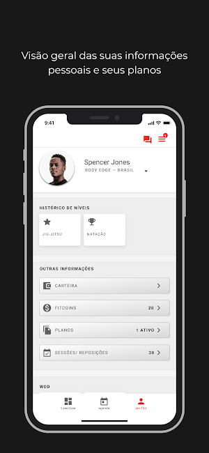 Black Fit Screenshot 2